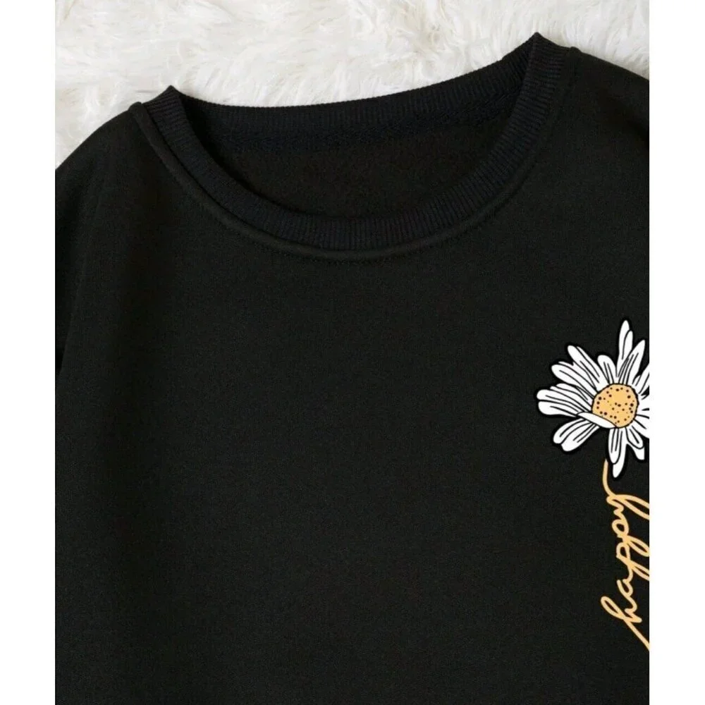 Sweater. Thermal polyester sweater, for women, Color Black, Size L..